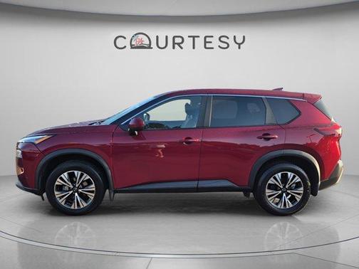 Scarlet Ember 2023 Nissan Rogue SV
