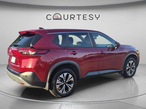 Scarlet Ember 2023 Nissan Rogue SV