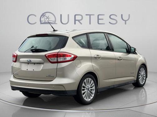 White Gold Metallic 2018 Ford C-Max Hybrid SE