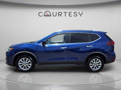 Caspian Blue 2018 Nissan Rogue SV