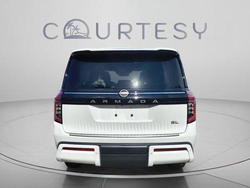 Aspen White Tricoat 2026 Nissan Armada SL