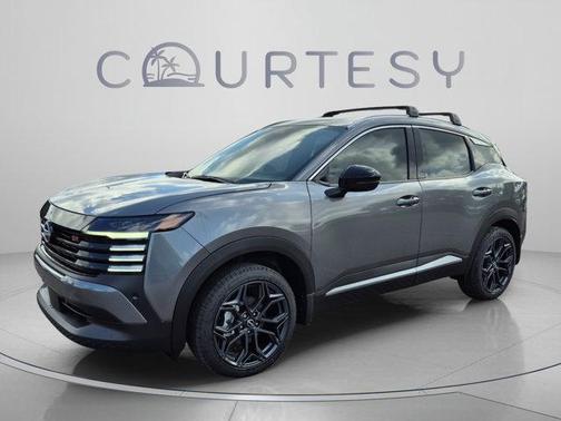 Gun Metallic 2026 Nissan Kicks SR