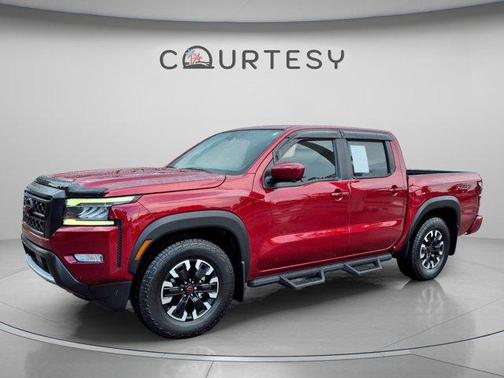 Cardinal Red Metallic 2023 Nissan Frontier PRO-X