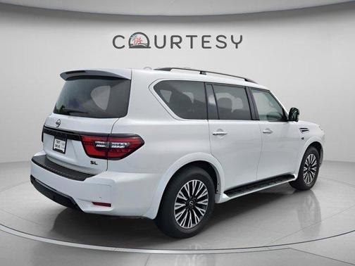 Aspen White 2022 Nissan Armada SL