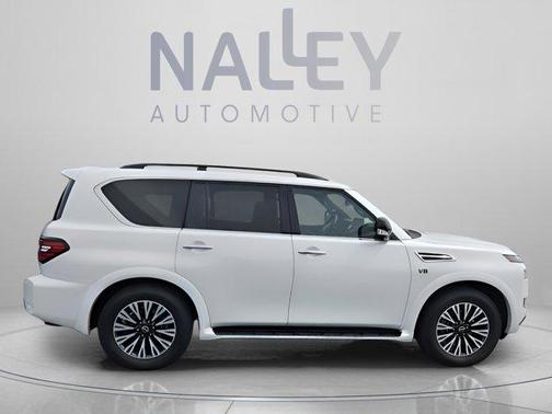 Aspen White 2022 Nissan Armada SL