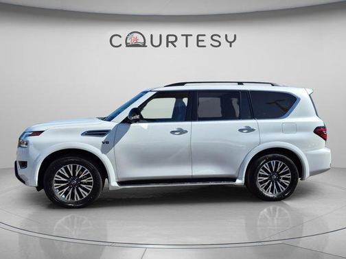Aspen White 2022 Nissan Armada SL