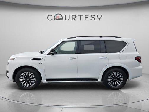 Aspen White 2022 Nissan Armada SL