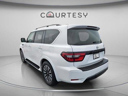 Aspen White 2022 Nissan Armada SL