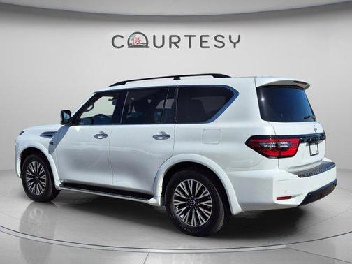 Aspen White 2022 Nissan Armada SL