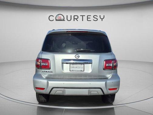 Brilliant Silver 2018 Nissan Armada Platinum