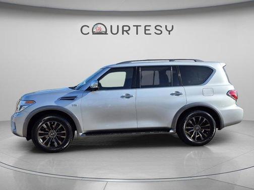 Brilliant Silver 2018 Nissan Armada Platinum