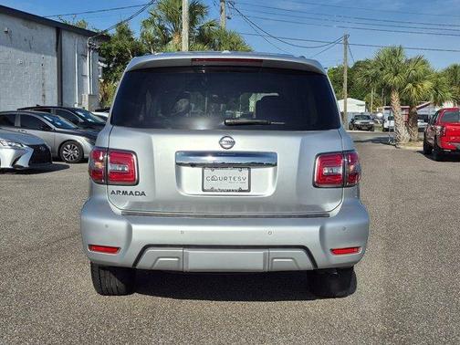 Brilliant Silver 2018 Nissan Armada Platinum