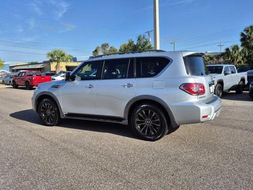 Brilliant Silver 2018 Nissan Armada Platinum