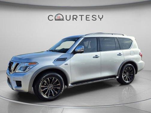 Brilliant Silver 2018 Nissan Armada Platinum