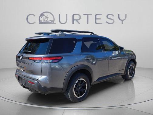 Gun Metallic 2023 Nissan Pathfinder Rock Creek
