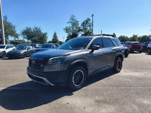 Gun Metallic 2023 Nissan Pathfinder Rock Creek