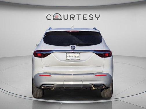 White Frost Tri-Coat 2018 Buick Enclave Essence