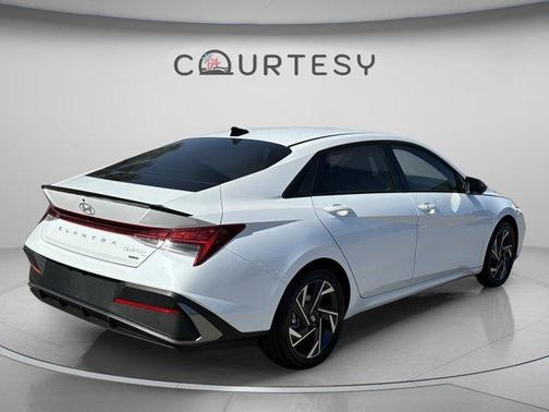White 2025 Hyundai ELANTRA HEV SEL
