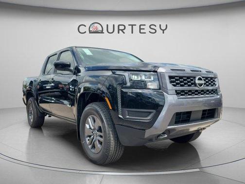 Black 2026 Nissan Frontier SV