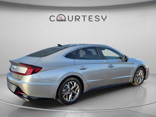 Shimmering Silver Pearl 2021 Hyundai SONATA SEL