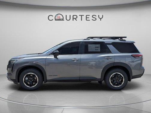 Gun Metallic 2026 Nissan Pathfinder Rock Creek
