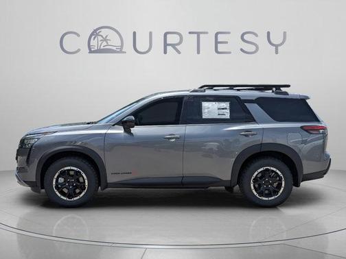 Gun Metallic 2026 Nissan Pathfinder Rock Creek