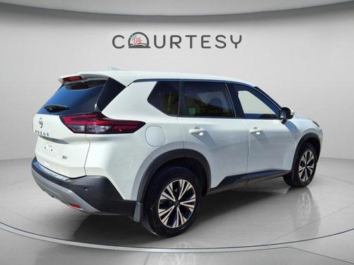 White 2023 Nissan Rogue SV