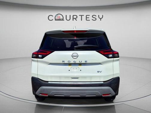 White 2023 Nissan Rogue SV