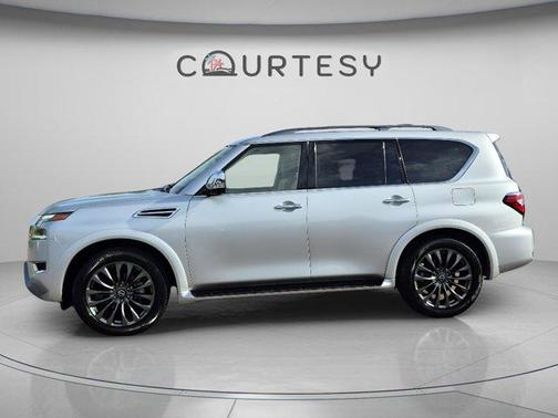 Brilliant Silver Metallic 2024 Nissan Armada Platinum