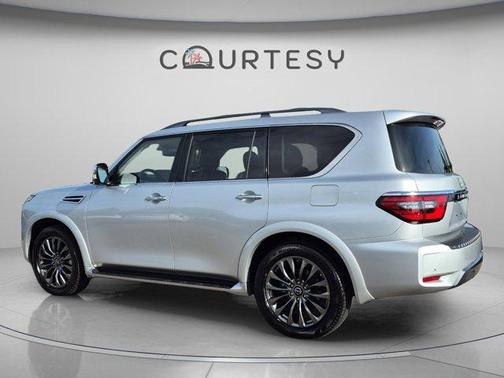 Brilliant Silver Metallic 2024 Nissan Armada Platinum
