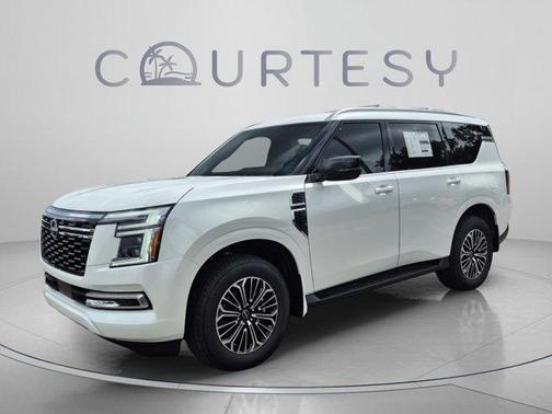Aspen White 2026 Nissan Armada SL