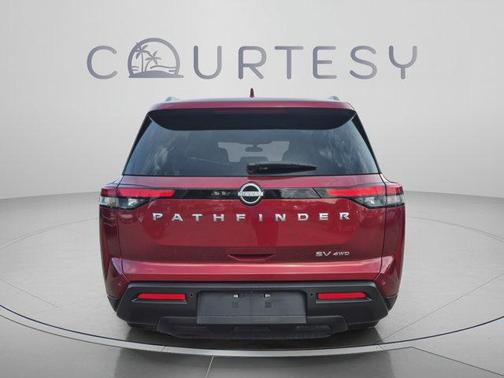 Scarlet Ember 2024 Nissan Pathfinder SV