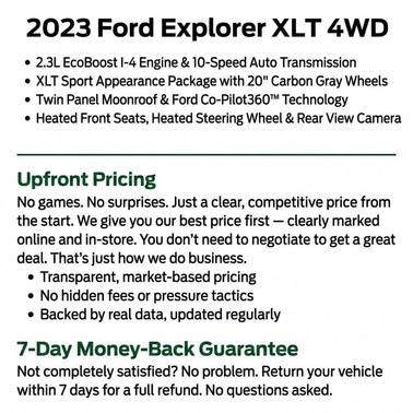 2023 Ford Explorer XLT