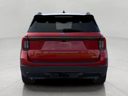 Rapid Red Metallic Tinted Clearcoat 2026 Ford Explorer ST-Line
