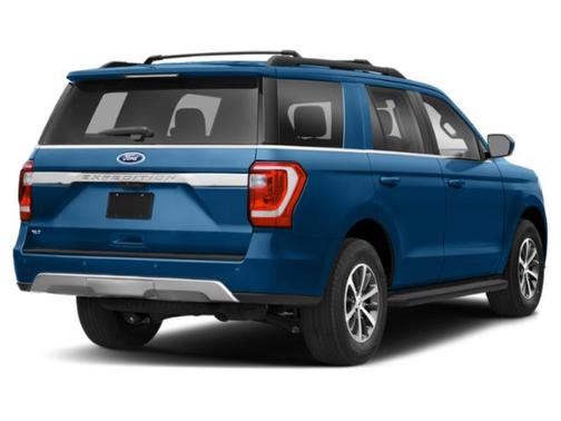 Antimatter Blue Metallic 2021 Ford Expedition XLT