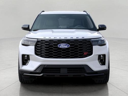 Star White Metallic Tri-Coat 2027 Ford Explorer ST