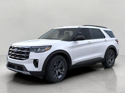 Star White Metallic Tri-Coat 2026 Ford Explorer Active