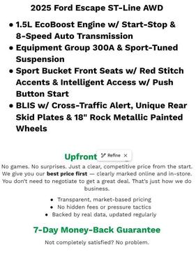 2025 Ford Escape ST-Line