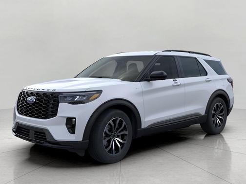 Space White Metallic 2026 Ford Explorer ST-Line