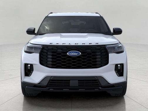 Space White Metallic 2026 Ford Explorer ST-Line