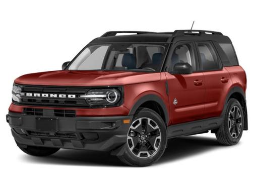 Hot Pepper Red Metallic Tinted Clearcoat 2024 Ford Bronco Sport Outer Banks