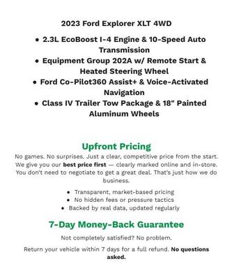 2023 Ford Explorer XLT