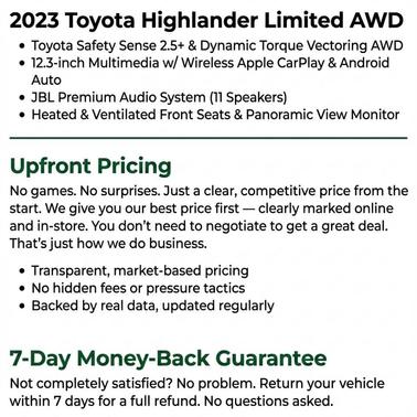 2023 Toyota Highlander Limited