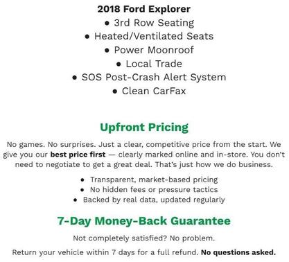 2018 Ford Explorer Platinum