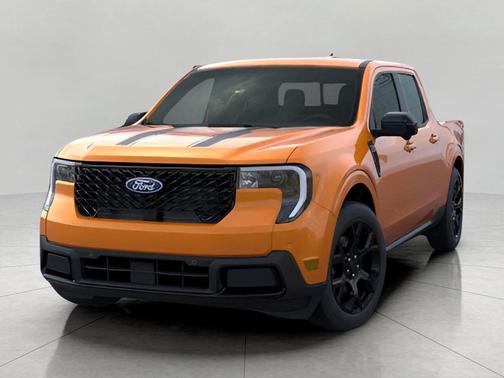 Orange Fury Metallic Tri-Coat 2026 Ford Maverick Lariat