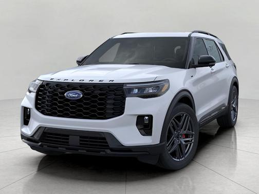 SPACE SILVER 2026 Ford Explorer ST-Line