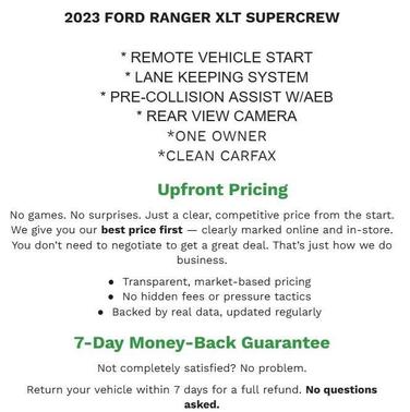 2023 Ford Ranger XLT