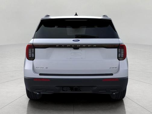 Space White Metallic 2026 Ford Explorer Active