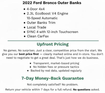 2022 Ford Bronco Outer Banks
