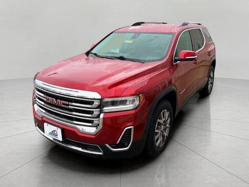 Volcanic Red Tintcoat 2023 GMC Acadia AWD SLT